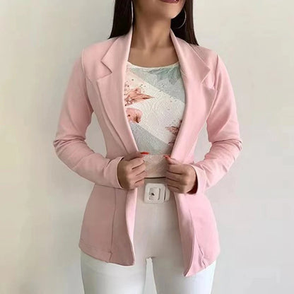 blazer habillé, pour femme, veste à poches, manteau ample