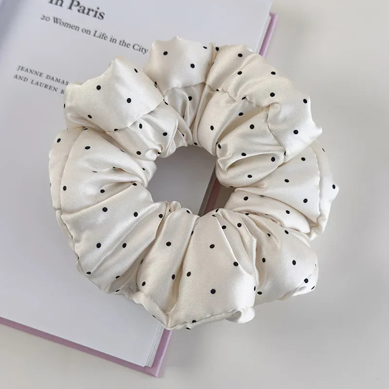 Chouchous à pois fleuris.