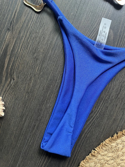 Bikini micro dos nu 2026 pour femme, maillot de bain uni, ensemble bikini string, tenue de plage brésilienne.