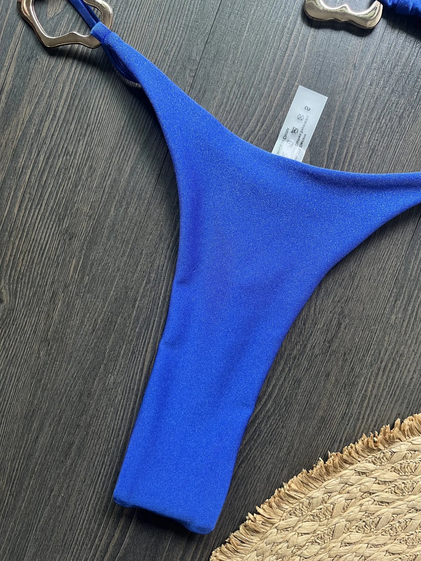 Bikini micro dos nu 2026 pour femme, maillot de bain uni, ensemble bikini string, tenue de plage brésilienne.