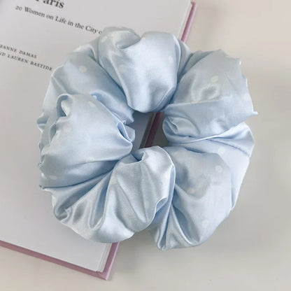 Chouchous à pois fleuris.