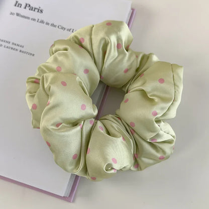 Chouchous à pois fleuris.