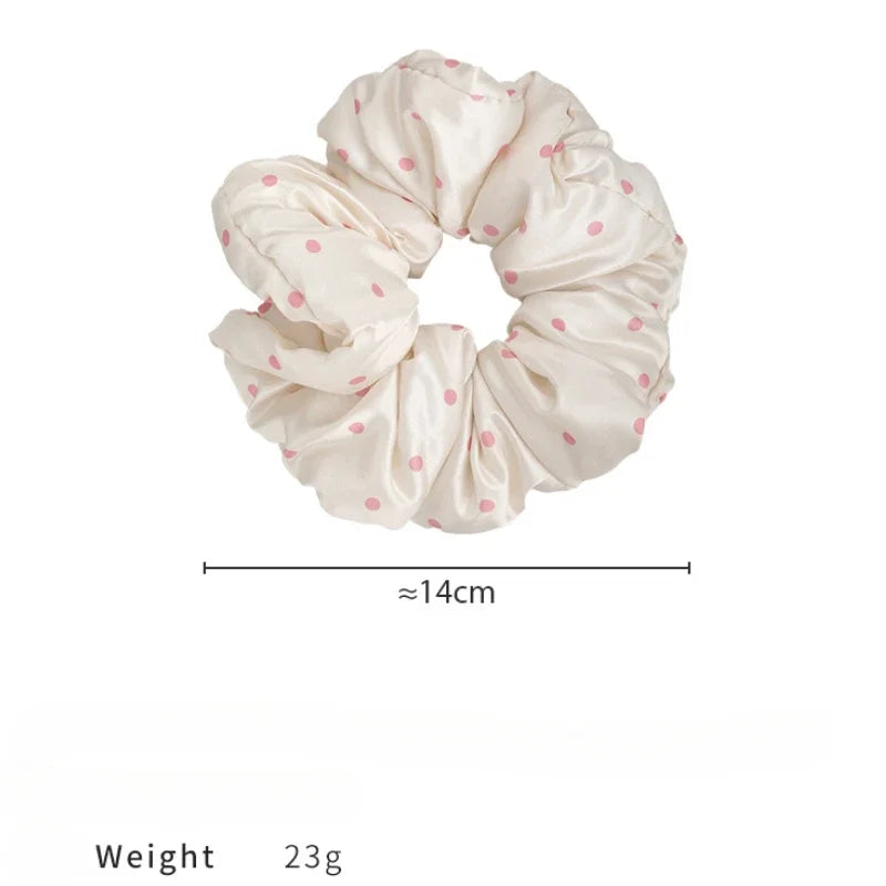 Chouchous à pois fleuris.