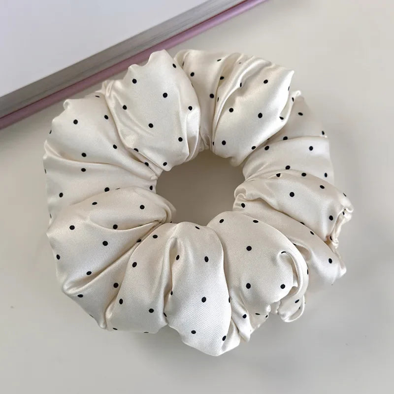 Chouchous à pois fleuris.