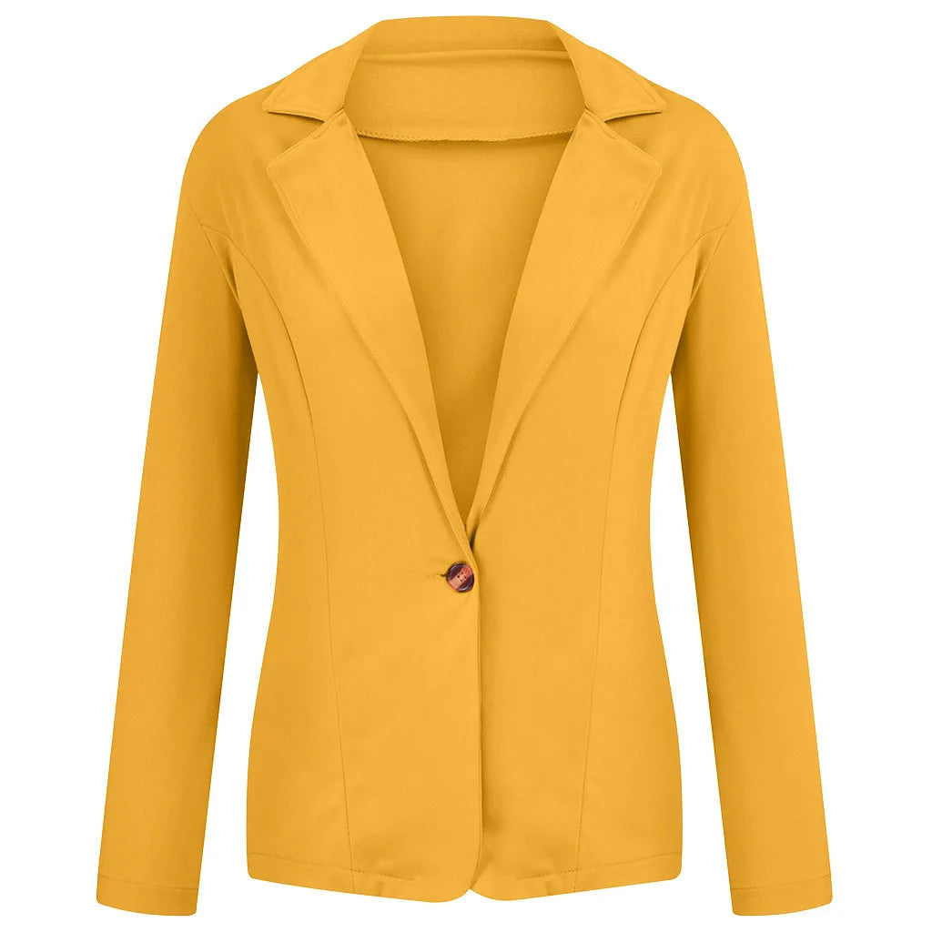 blazer habillé, pour femme, veste à poches, manteau ample