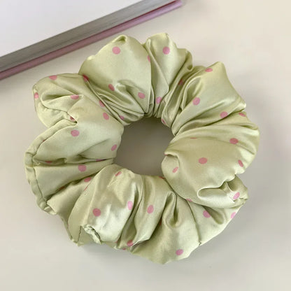 Chouchous à pois fleuris.