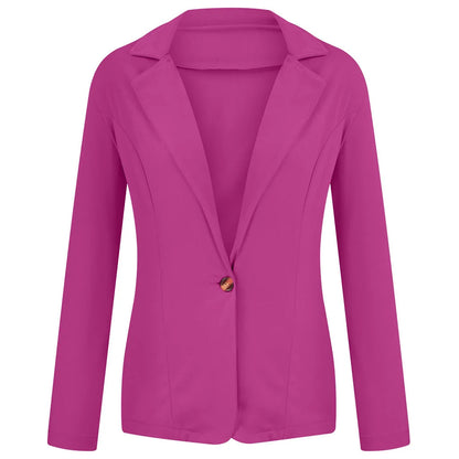 blazer habillé, pour femme, veste à poches, manteau ample